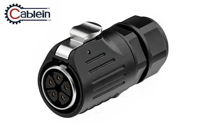 LP24 5-Pin Screw Lock Circular Connector